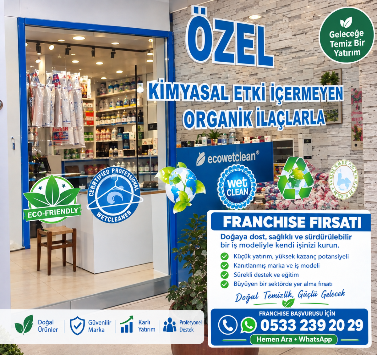 Eco Wet Clean Kuru Temizleme